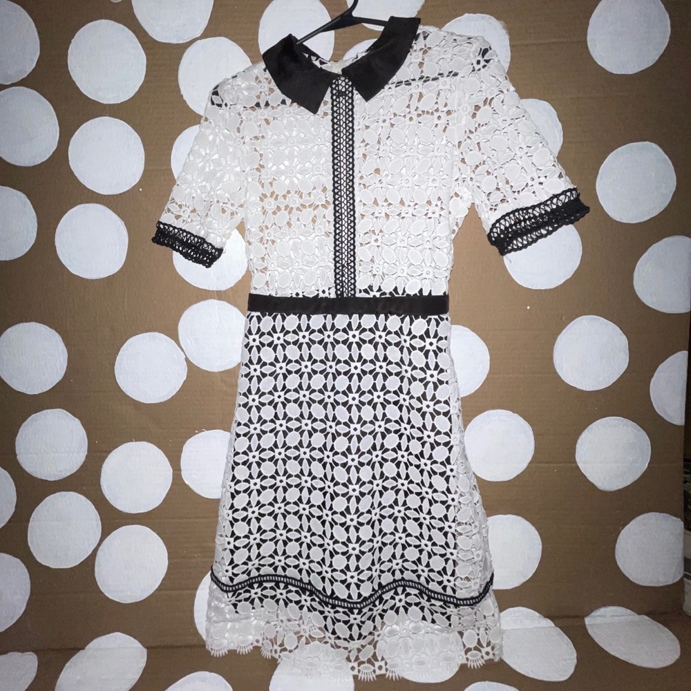• shein • crochet dress